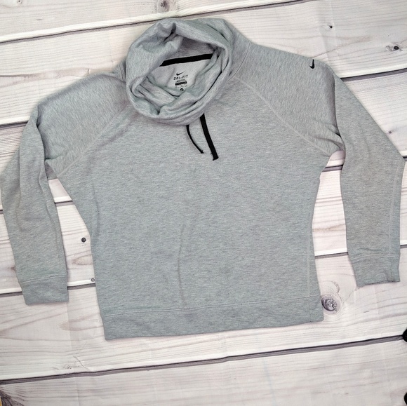 Nike Sweaters - 🌿 3/$15 Nike | Gray Cowl Neck Pullover